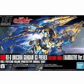 HGUC 1/144 UNICORN GUNDAM 03 PHENEX (DESTROY MODE) (NARRATIVE Ver.) Arctic Animal