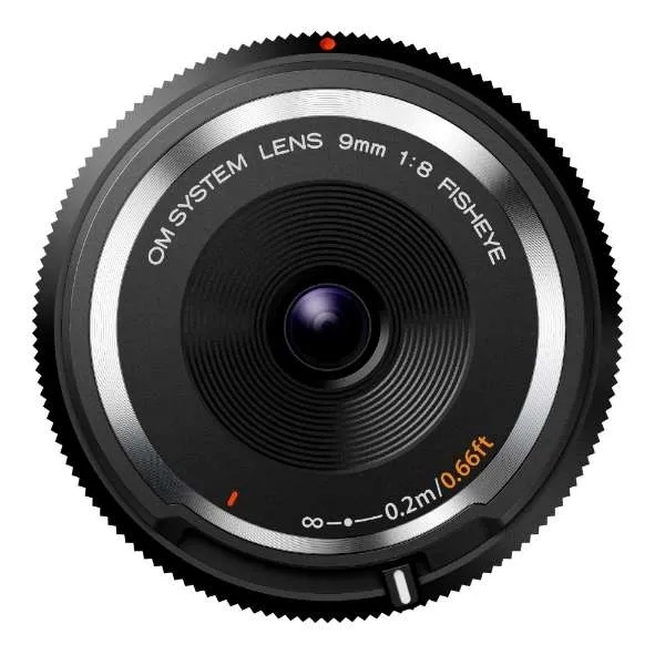 OM SYSTEM Fisheye Body Cap Lens BCL-0980 Black OM SYSTEM [Micro Four Thirds /Single Focal Length Lens] Collection Showcase Fantasy Character