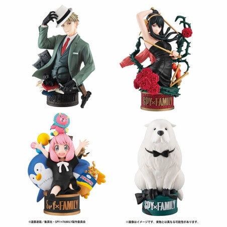 Cute Animal MegaHouse Pettitrama Series EX SPY??FAMILY SPY??FAMILY in the Big Box Set