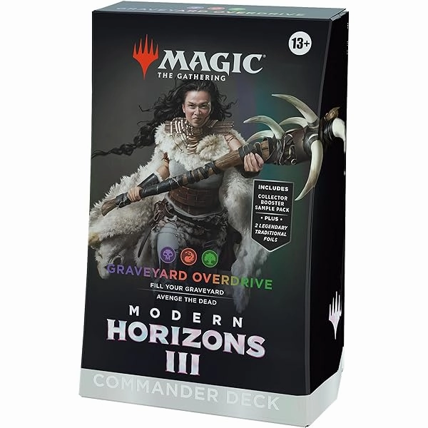 MTG Modern Horizons III Commander Deck - Graveyard Overdrive Toy Drop Unboxing