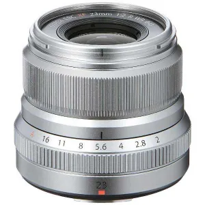FUJIFILM Camera Lens XF23mmF2 R WR FUJINON Silver [FUJIFILM X / Single Focal Length Lens] Chibi Statue