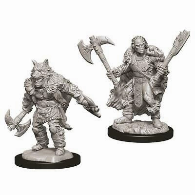 Exploration Reward D&D Unpainted Minis WV9 Male Half-Orc Barbarian