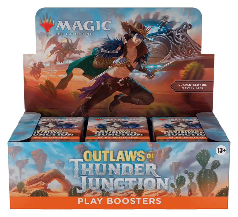 MTG Outlaws Of Thunder Junction Play Booster Box (36 Packs) Surprise Pack Series