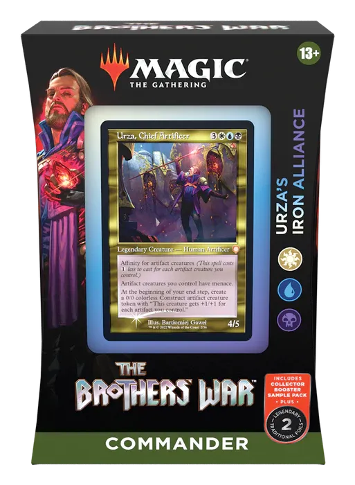 MTG The Brothers' War Commander Deck - Urza's Iron Alliance Mystery Drop Opening