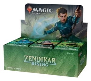 MTG Zendikar Rising Draft Booster Box (36 Packs) Surprise Pack Opening Hidden Collection Piece