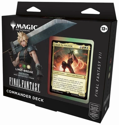 MTG Final Fantasy Commander Final Fantasy VII - Limit Break Toy Series Series Toy Drop Unboxing