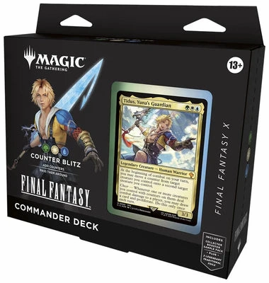 MTG Final Fantasy Commander Final Fantasy X - COUNTER BLITZ Collectible Find Display