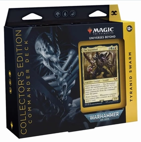 Hidden Find Series Limited Find Release MTG Warhammer 40000 Commander Deck - Tyranid Swarm (Collectors Edition)