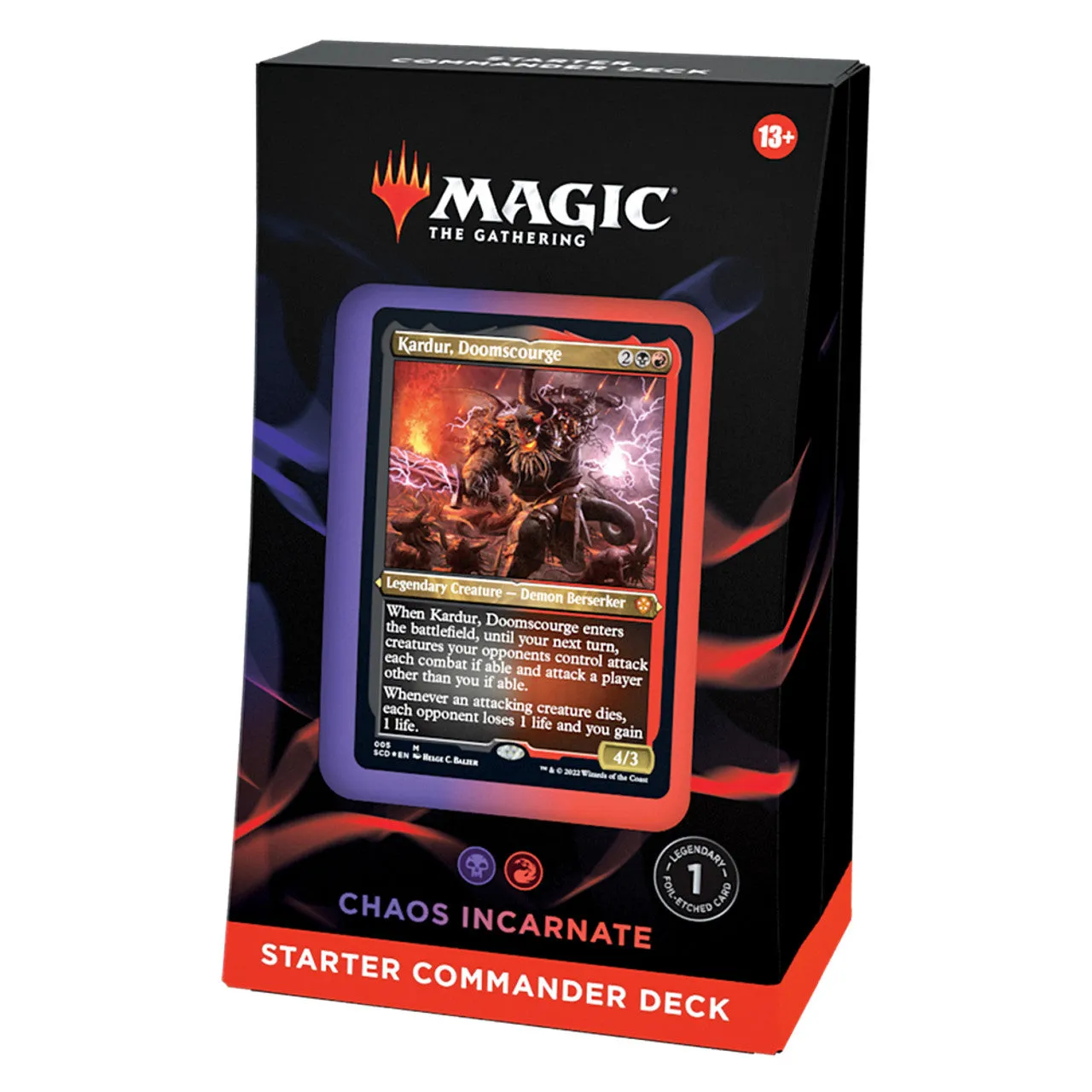 Exclusive Find Series MTG Starter Commander Deck - Chaos Incarnate