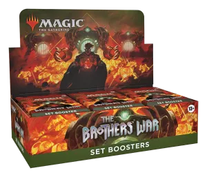 MTG The Brothers' War Set Booster Box (30 Packs) Collectible Drop Series