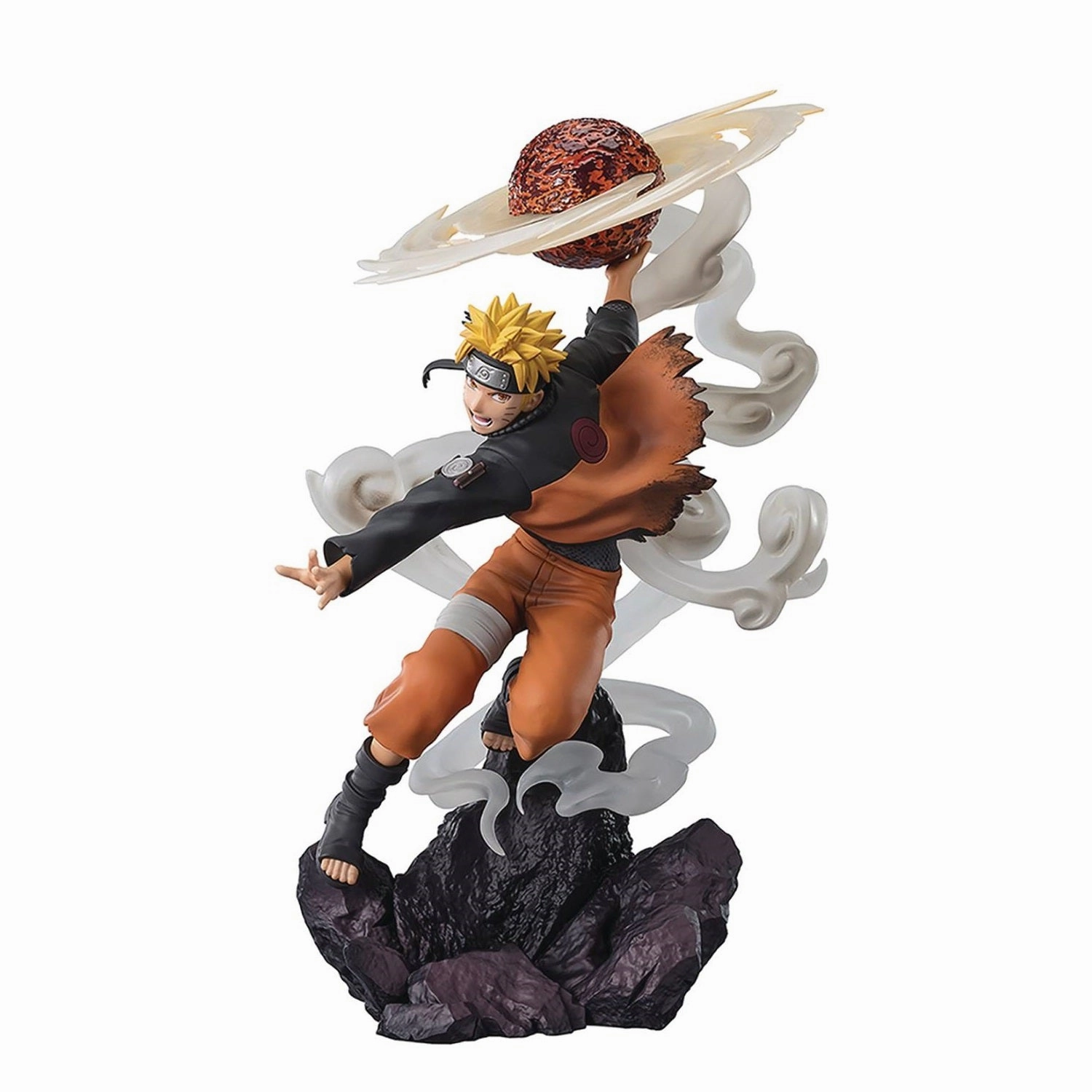 Collectors Item Naruto Figuarts ZERO Naruto Uzumaki Sage Art: Lava Release Rasenshuriken