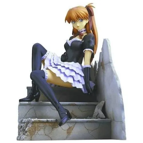 Vinyl Art Neon Genesis Evangelion - Asuka Langley Soryu -Gothic Lolita ver.- 1/7 Complete Figure
