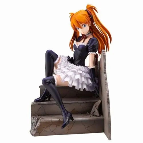 Niche Interest Therapeutic Hobby Neon Genesis Evangelion Asuka Langley Soryu -Gothic Lolita ver.-:RE 1/7 Complete Figure