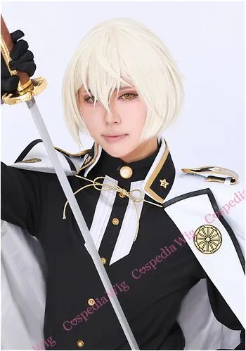 ??Touken Ranbu??Higekiri style cosplay wig Pirate Adventure