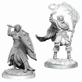 Definitive Version D&D Unpainted Minis WV16 Male Elf Cleric