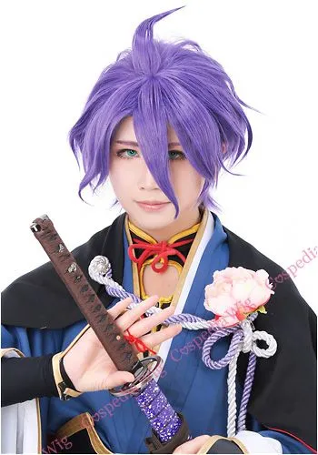 ??Touken Ranbu??Kasen Kanesada style cosplay wig Horror Elements Positive Community