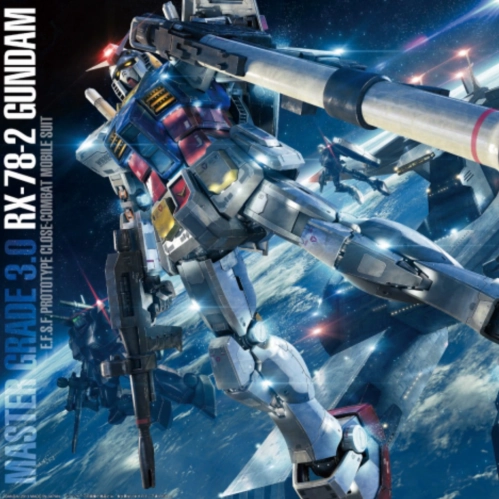 MG 1/100 RX-78-2 Gundam Ver. 3.0 Art Exhibit Urban Art