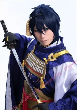 Consequence System Unique Approach ??Touken Ranbu??Mikazuki Munechika style cosplay wig