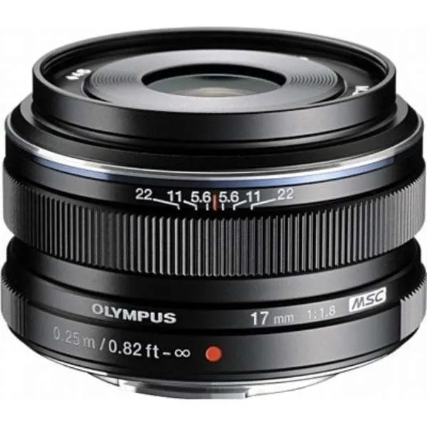 Designer Piece OLYMPUS Camera Lens 17mm F1.8 M.ZUIKO DIGITAL Black [Micro Four Thirds /Single Focal Length Lens