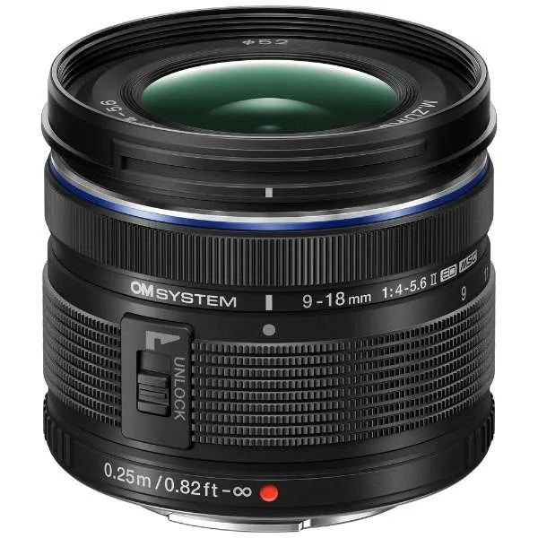 OM SYSTEM Camera Lens M.ZUIKO DIGITAL ED 9-18mm F4.0-5.6 II [Micro Four Thirds / Zoom lens] Worldwide Fanbase