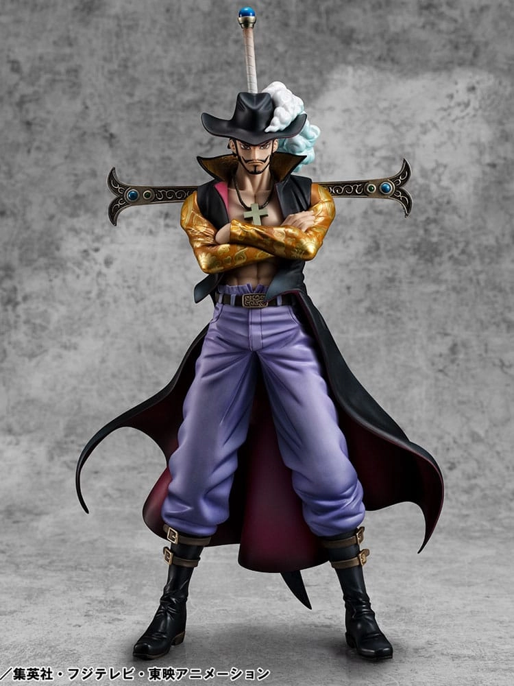 Charity Perform Backgammon Game ONE PIECE - Mihawk "Ver. R" - Statuette P.O.P. SA-MAXIMUM 29cm PRECO > 02/11