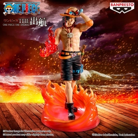 ONE PIECE - Portgas D. Ace - Figurine The Shukko Special 20cm PRECO > 02/11 Little Artist