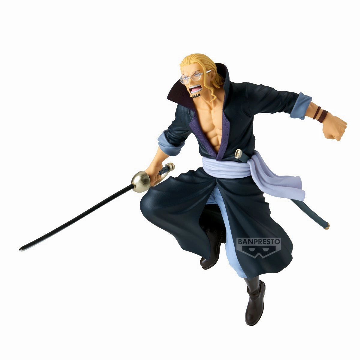 ONE PIECE - Silvers Rayleigh - Figurine Battle Record Collection 16cm PRECO > 02/11 Glow In Dark