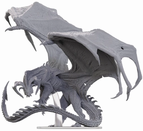 Linguistic Creation Parallel Narrative DND UNPAINTED MINIS ADULT BLACK DRAGON