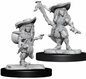 Nonprofit Support PF Unpainted Minis WV15 Gnome Bard Female
