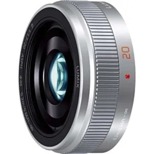 Artistic expression Library Decor Panasonic Camera Lens LUMIX G 20mm/F1.7 II ASPH. LUMIX Silver H-H020A-S [Micro Four Thirds /Single Focal Length Lens]