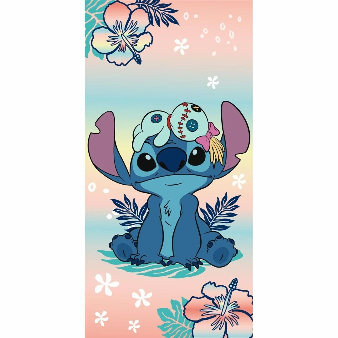 Weekly Special Outline Maker LILO & STITCH - Scrump & Stitch - Serviette de Plage 70x140cm