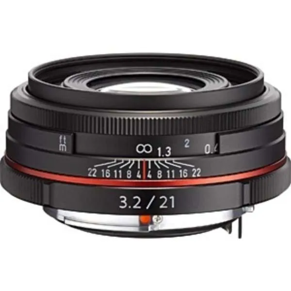 PENTAX Camera Lens HD PENTAX-DA 21mmF3.2AL Limited for APS-C Black [PENTAX K /Single Focal Length Lens] Collectible piece