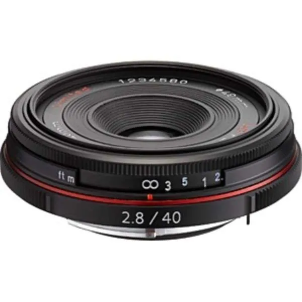 PENTAX Camera Lens HD PENTAX-DA 40mmF2.8 Limited for APS-C Black [PENTAX K /Single Focal Length Lens] Character Display Robot Hobby