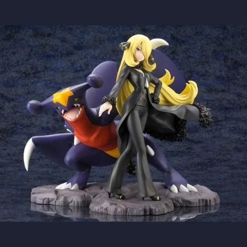 Wall Mounted ARTFX J "Pokemon" Series Cynthia with Garchomp 1/8 Complete Figure
