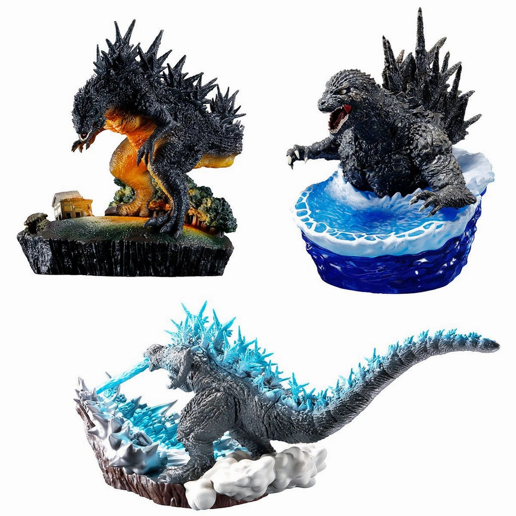 Mythical Figure Personal Collection PETITRAMA EX Godzilla 1.0 from 0 to 1 set (rerun)