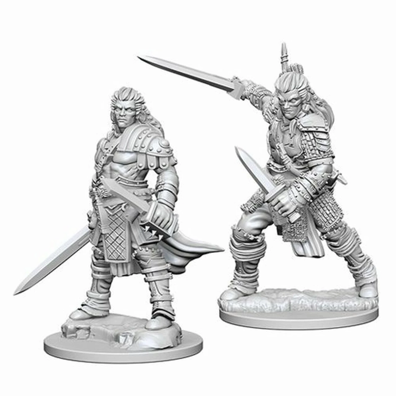 Review Campaign PF Unpainted Minis WV1 Male Human Fighter