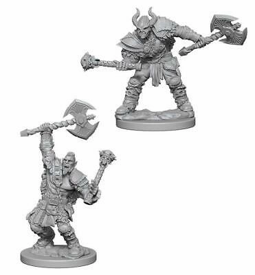 YouTube Support Potion Making PF Unpainted Minis WV3 Half-Orc Male Barbarian