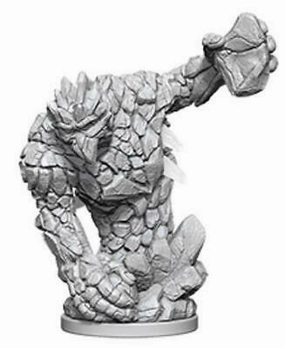 PF Unpainted Minis WV5 Medium Earth Elemental High Score Swimming Controls
