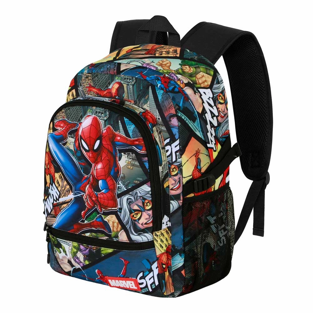 SPIDER-MAN - Panels - Sac ?? Dos Fight FAN '44x31x18cm' Certified Dealer National Symbol
