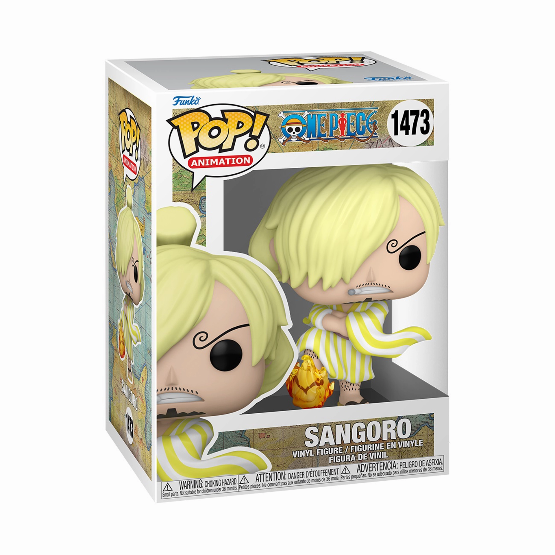 Goal Support Funko Pop! Animation: One Piece - Sangoro (Wano Country Arc)