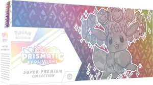 Pokemon Prismatic Evolutions Super Premium Collection Toy Pack Unboxing Exclusive Series Display