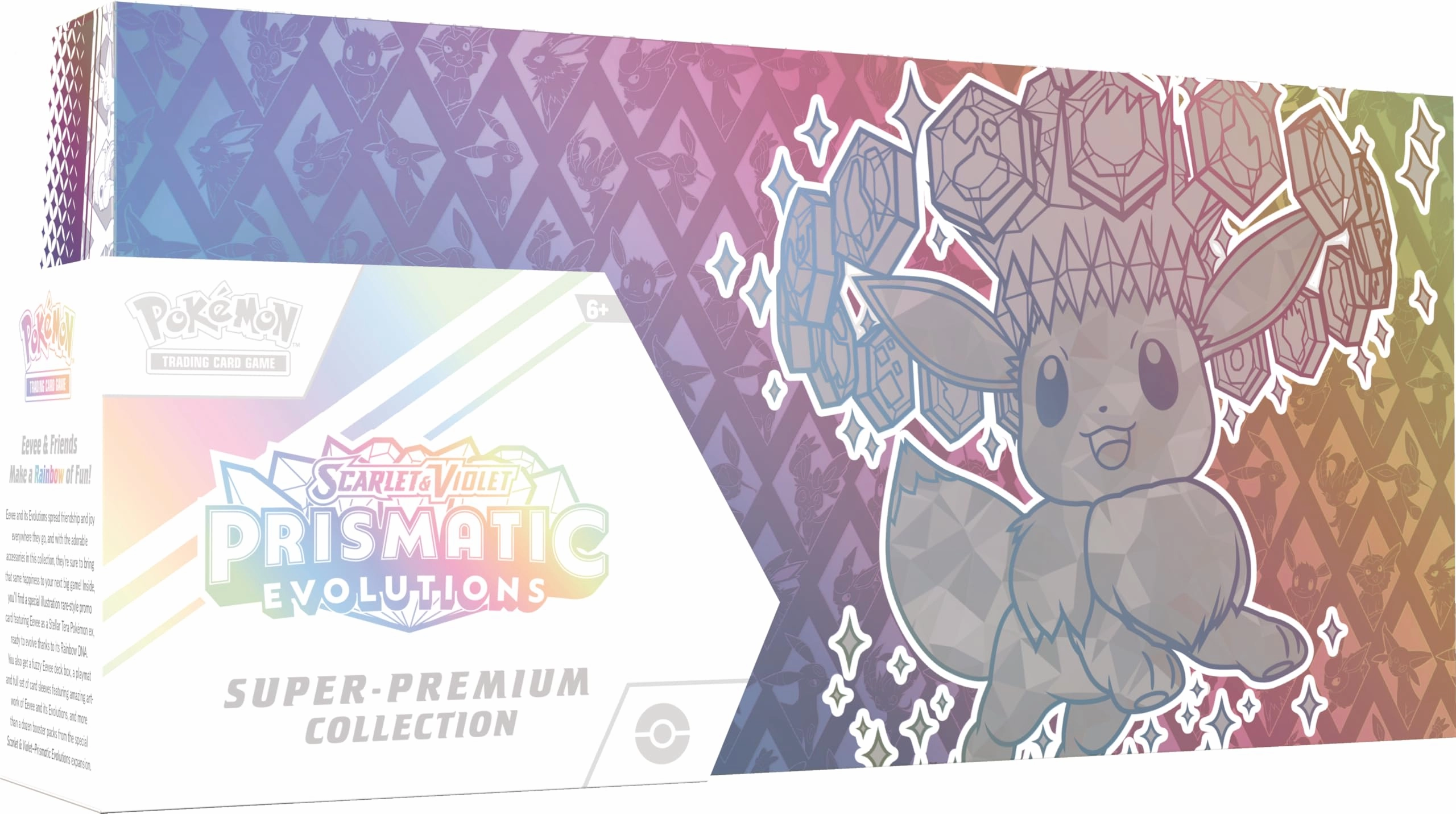 Pokemon Prismatic Evolutions Super Premium Collection Toy Pack Unboxing Exclusive Series Display