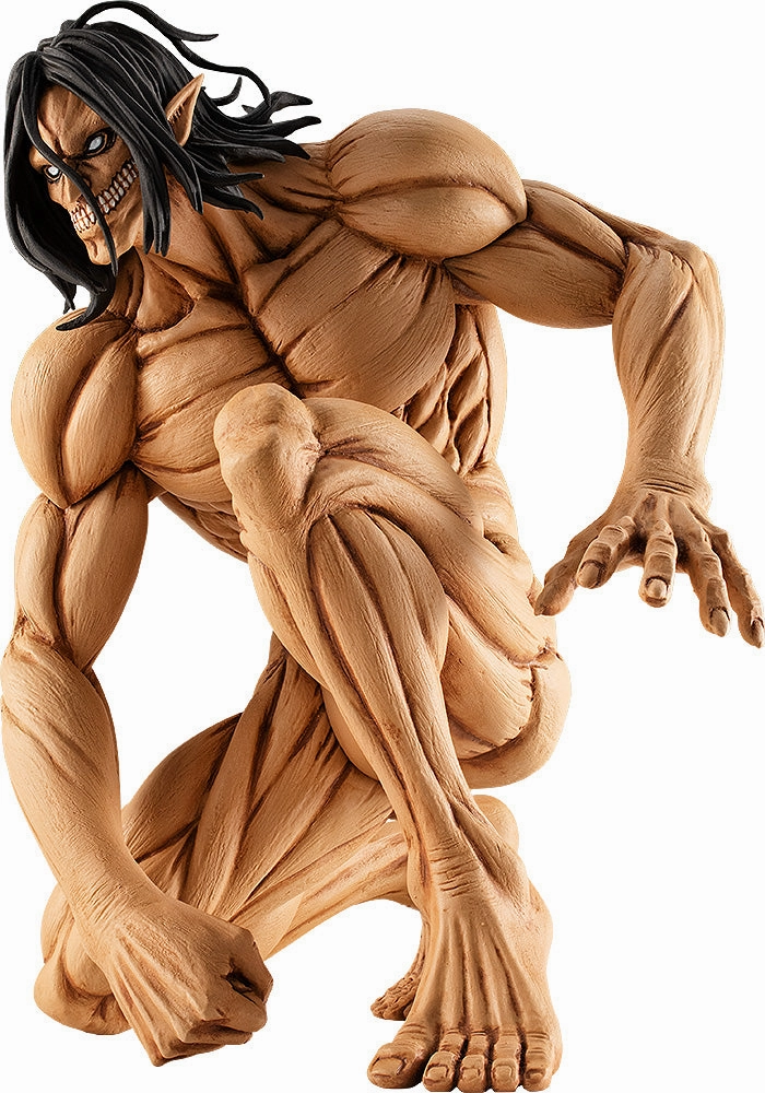 POP UP PARADE Attack on Titan Eren Yeager Attack Titan Ver. Complete Figure Birthday gift DIY Model