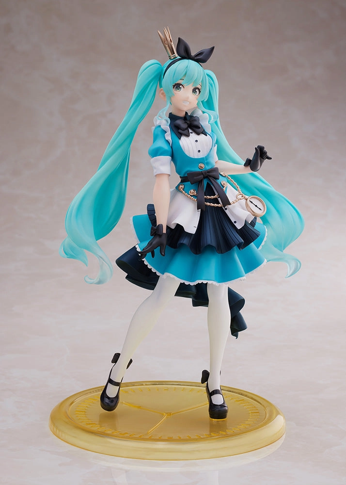 Hatsune Miku Princess AMP Figure ~Alice ver.~ Prize Figure Graffiti Figure Superhero Decor