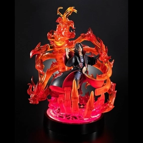 Precious G.E.M. Series NARUTO Shippuden Itachi Uchiha Susanoo ver. [w/Light up Base] Vinyl Product Action Showcase