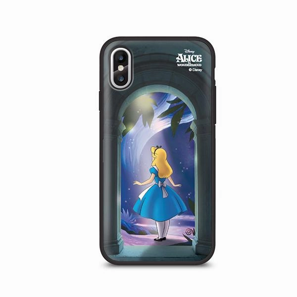Disney Alice in Wonderland Entering Garden Card Mirror iPhone Case Passionate Pursuit