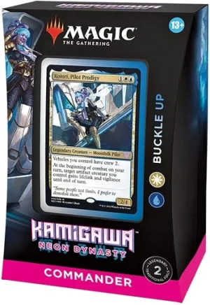 MTG Kamigawa: Neon Dynasty Commander Deck - Buckle Up Collectible Series Set