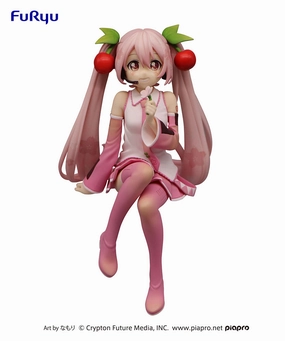 Enthusiast Grade Sakura Miku 2022 Noodle Stopper Prize Figure