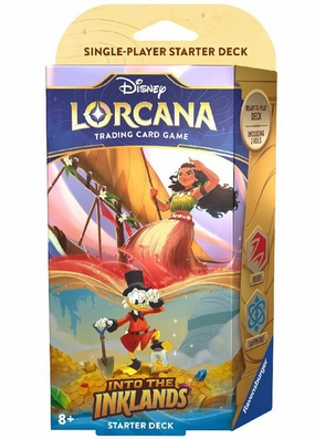 Disney Lorcana Inklands Starter Deck - Moana Mystery Drop Display
