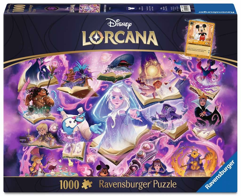 LORCANA - Amthyste - Puzzle 1000P + 1 carte promo Random Pack Series